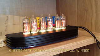 Building a Nixie clock kit from PV Electronics [upl. by Fergus]