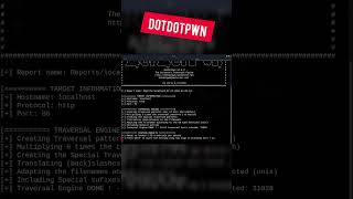 DOTDOTPWN  PATH TRAVERSAL  LOCAL FILE INCLUSION [upl. by Darb]