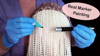 ASMR Medical Treatment with Markers – But Your Hair is PEARLS Whispered [upl. by Ileane]