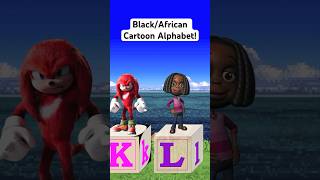 The BlackAfrican Cartoon Alphabet blackpanther [upl. by Inuat]