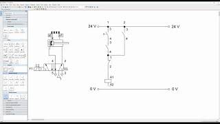 Festo FluidSIM Electro Pneumatic Introduction [upl. by Nerval973]