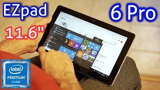 Jumper EZPad 6 Pro Windows 10 Tablet REVIEW  N3450 6GB RAM [upl. by Goodrow]