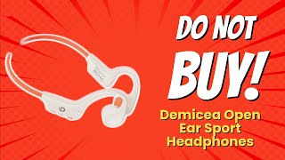 7 Reasons NOT to Buy DEMICEA Open Ear Sport Headphones 🎧🔥 [upl. by Syhr]