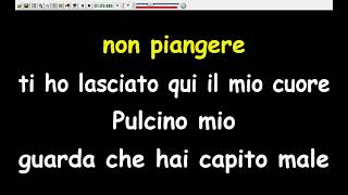 Il Magazzino Dei Ricordi  Non Piangere Karaoke Devocalizzata [upl. by Yesmar]