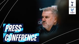 ANGE POSTECOGLOU PRESS CONFERENCE  TOTTENHAM HOTSPUR V CRYSTAL PALACE [upl. by Fitts883]