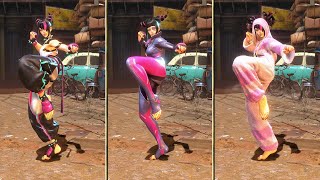 Juri Outfits  Street Fighter 6 [upl. by Arfihs]