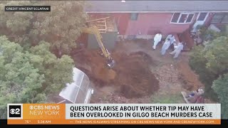 Investigators digging in backyard of Gilgo Beach suspect Rex Heuermann [upl. by Hoffmann]