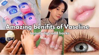 Amazing benefits of Vaseline beauty tips and tricks  Uses of Vaseline  Vaseline and skincare [upl. by Davidoff614]