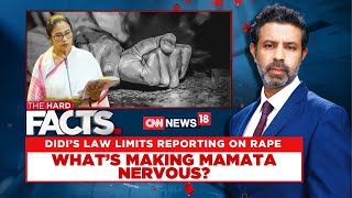 Didis Law Limits Reporting On Rape  Whats Making Mamata Nervous  English News  News18 [upl. by Airetas]