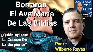 Borraron El Ave Maria Dios Te Salve De Las Biblias Padre Wilberto Reyes y Luis Román [upl. by Enialb746]