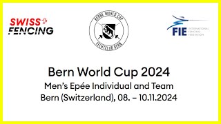 Bern 2024 Epee Team World Cup  Piste Yellow [upl. by Anailil]