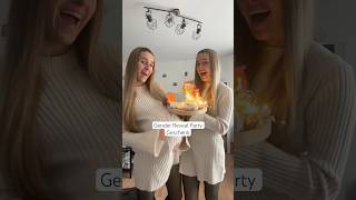 Das haben wir ​⁠yvonnedilauro zur Gender Reveal Party geschenkt 🫶🏼  lesotwins [upl. by Naened]