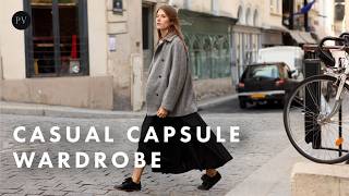 Casual Chic Capsule Wardrobe à la Parisienne [upl. by Zehcnas]