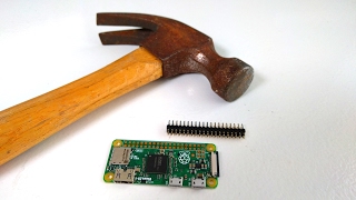 Raspberry Pi Zero Solderless GPIO Hammer Header [upl. by Atsirhc]