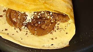 Crepe Rezept für SCHOKOLADEN SÜCHTIGE Französische SUPER Crepes HEUTE Kinder egg surprise amp Co [upl. by Eikcim556]