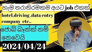 job vacancy 2024 job vacancies Job guide sri lanka job interview jobs at homegoverment jobs sl [upl. by Salkcin]