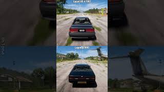 Forza Horizon 5  Mitsubishi Galant VR4 1992 vs Aston Martin Lagonda 1990 Aerodromo Drag Race Stock [upl. by Sheppard288]