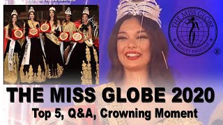 The Miss Globe 2020 Finals  Top 5 QampA and Crowning Moment  BeauCon PH [upl. by Rutherford419]