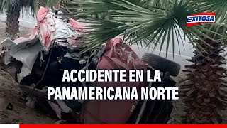 🔴🔵Tragedia en Panamericana Norte Grave accidente deja un fallecido y un herido en Barranca [upl. by Felicidad519]