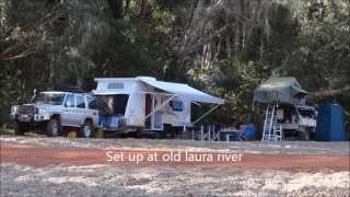 Cape york trip starting at Cook town to old laura along battle camp road [upl. by Ecnarepmet]