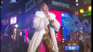 Miley Cyrus Get it RightWrecking Ball Live New Years Eve 2014 [upl. by Macario]