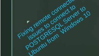 SOLVED Connection refused 0x0000274D10061  Port 5432  Postgresql Connection Error [upl. by Nwahsek]