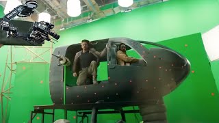 Pathaan Movie Behind The Scenes  VFX Breakdown  Making Of Shooting Location  SRK  Deepika [upl. by Ymmot]