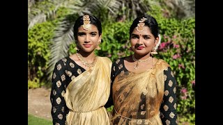 MATHEY MALAYADWAJA DANCE BY SANJANA AND DEVANANDA [upl. by Bebe]