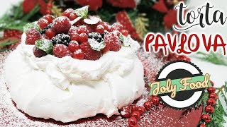 Torta Pavlova di Natale con Crema Chantilly e Frutta Fresca  Ricetta di Jolanta Noto da Bake Off [upl. by Desmund]