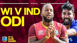 🤯 Last Over THRILLER  🏏 West Indies v India  📹 ODI IN FULL [upl. by Athene]