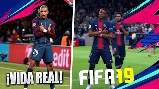 FIFA 19 TUTORIAL COMO HACER LA NUEVA CELEBRACIÓN DE MBAPPÉ [upl. by Haimehen265]