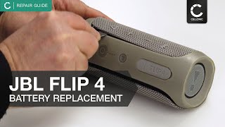 How to replace the battery of your JBL Flip 4  cellonic repair guide [upl. by Neuburger]