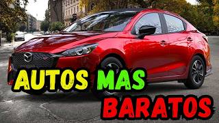 LOS 10 AUTOS MAS BARATOS DE MEXICO 20242025 [upl. by Ardnael]