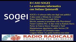 Il caso Sogei la settimana informatica con Stefano Quintarelli [upl. by Oicram99]