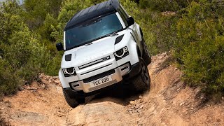 Land Rover Defender 110 S Hybrid P400E OffRoad Test Drive [upl. by Eniamurt]