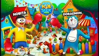 DORAEMON And NOBITA Did Hide amp Seek Challenge with Boxing In HFF [upl. by Yelram834]