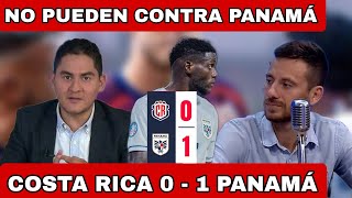 QUERIAN BURLARSE DE PERIODISTA PANAMEÑO Y ASI REACCIONARON A DETROTA DE COSTA RICA VS PANAMÁ [upl. by Akirderf]