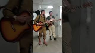 ARMY 🪖 PEOPLE SINGING SONGS FOR HOSPITALIZED PEOPLE IN ISRAEL 🇮🇱❤️ jerusalem isreal army [upl. by Sairu]