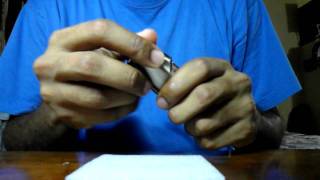 how to refill a nibo lighter part 2 [upl. by Sasnak]