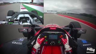 IndyCar Vs F1 Comparison  COTA  Circuit of the Americas [upl. by Tnairb97]