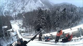 Ski flying in Oberstdorf 2013  Jurij Tepeš [upl. by Innavoij]