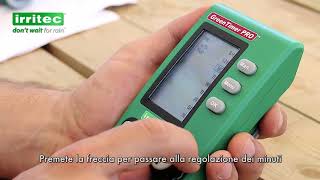 Programmatore per irrigazione Greentimer Pro [upl. by Kovar732]