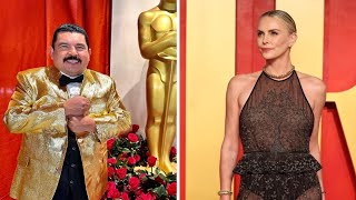 Charlize Therons Playful Banter Claims Marriage to Jimmy Kimmels Sidekick Guillermo Rodriguez [upl. by Ettelloc]