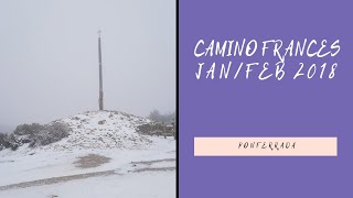 Camino Frances Winter 2018 ¦ Foncebadon  Ponferrada ¦¦ SimiiLila [upl. by Prager]