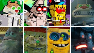 SpongeBob Battle for Bikini Bottom All Bosses [upl. by Liuka560]