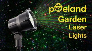 Poeland Laser Christmas Projection Lights Show [upl. by Hamon118]