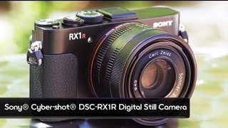 EXCLUSIVE New Cybershot® RX1R fullframe compact camera [upl. by Callean618]