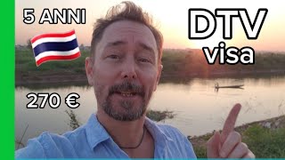 DTV Thailandia  visto per 5 anni al costo di 270 Euro [upl. by Akimas742]