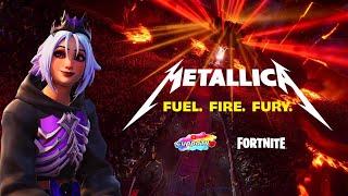 Fortnite Live Metallica  Fuel Fire Fury C5S3 [upl. by Cammie866]