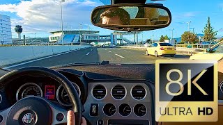 8K Insta360 Ace Pro  Athens airport  Keratea morning POV driving [upl. by Anihsat215]